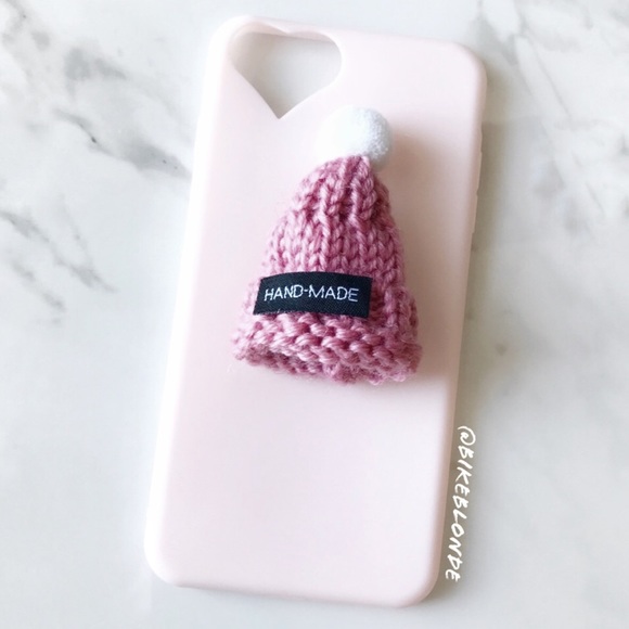 LAST ONE! iPhone 7+/8+ Plus Soft Knit Hat Case - Picture 2 of 4